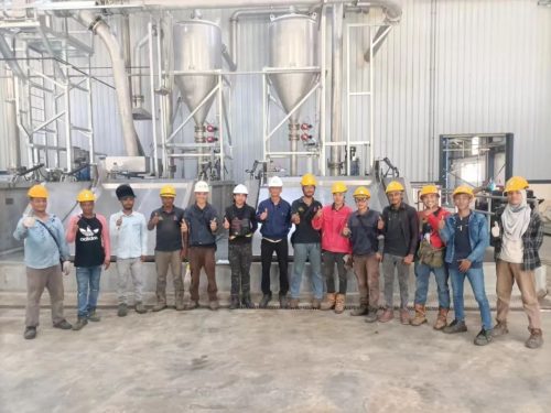 Successful Cases—-Malaysia 80 tons per day slaughtering waste project